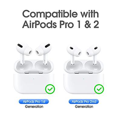 [3 Pairs] Replacement Ear Tips for Airpods Pro and Airpods Pro 2nd  Generation with Noise Reduction Hole,Silicone Ear Tips for Airpods Pro with