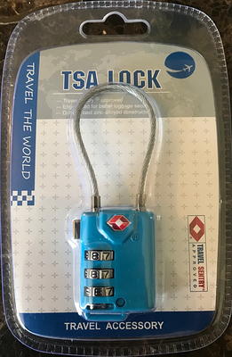 Prosafe® 1000 Travel Sentry® Approved combination padlock