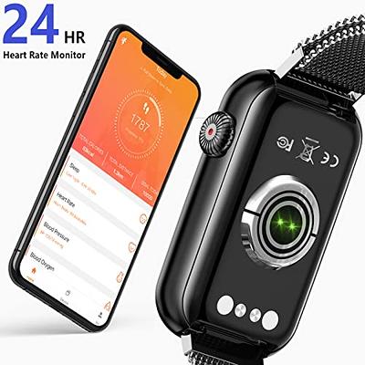 Nova 2023 Fitness Smart Ring - Bluetooth 5.1, Blood Oxygen Monitoring,  Health Tracker for Heart Rate Monitor, Sleep, Pedometer, Body Temperature,  IPX8