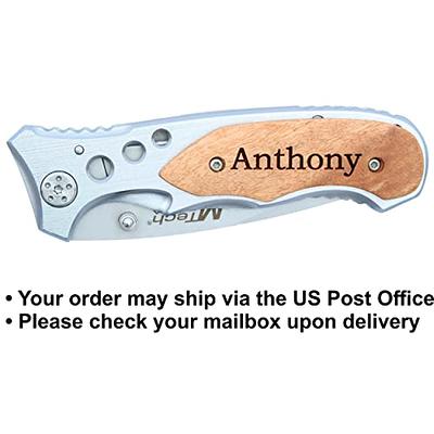 Personalized knife, Custom knife, Engraved Pocket Knife/Laser