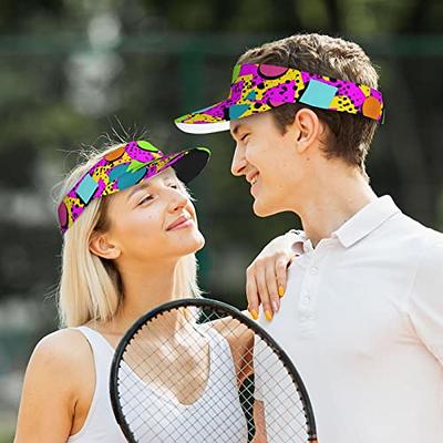 Mens Womens Sun Visors with UV Protection Sports Sun Visor Hats