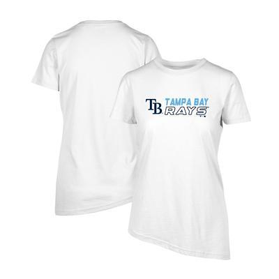 Tampa Bay Rays Tiny Turnip Women's Baseball Love T-Shirt - Navy