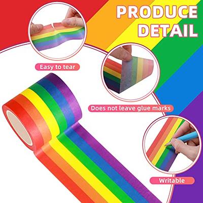 Duck Tape Patterned Duck Tape, 1.88 x 10 yds., Rainbow