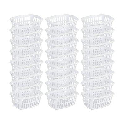 Organization Bins for Closet Cotton Rope Woven Storage Basket Foldable  Storage Basket With Handles Portable Laundry Basket For Storage Baby  Clothes Hamper 10x 10inch Long under Bed Storage Containers - Yahoo Shopping