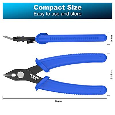 Klein Tools Precision Flush Cutter 5-in Electrical Cutting Pliers at