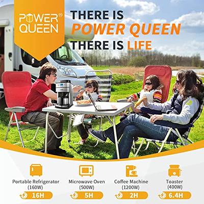 Power Queen 12V 300Ah LiFePO4 Lithium Battery Built-in 200A BMS for Solar  RV Marine Off-Grid 