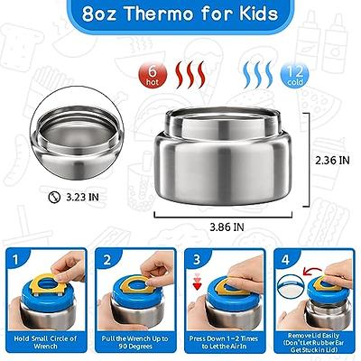 DaCool Food Thermos 16 Ounce + Kids Thermos 13.5 Ounce - Yahoo