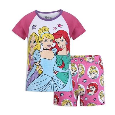 Disney Princess Cinderella, Ariel and Rapunzel Girls' T-Shirt and Shorts  Set for Toddler and Little Kids – Pink/White - Yahoo Shopping