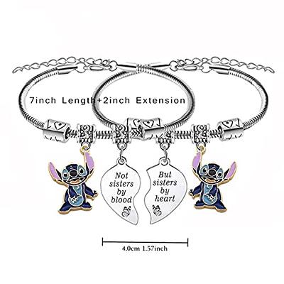 Charm Bracelets And Stitch Jewelry Ladies & Kids I Love You Bracelets Best  Friend Gifts