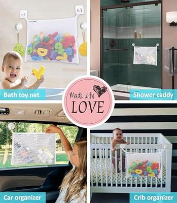 Baby Bath Hanging Toy Storage Mesh Bag Bathroom Mesh Net Bathtub