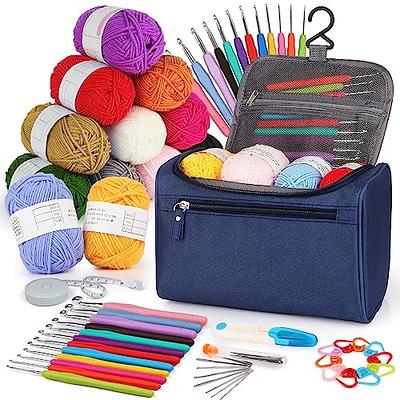 Cadeya Crochet Kit for Beginners, Crocheting Bags Kits with Step-By-Step  Video Tutorials, Knitting Starter Pack for Adults and Kids - Yahoo  Shopping, Knitting Starter Kit 