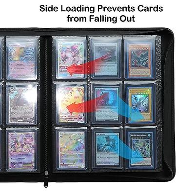 Toploader Binder, 4-Pocket Top Loader Card Storage Case, Ringless  Double-Sided Pockets for in 3 x 4'' Trading Card Protector Hold 112  Toploaders, Compatible with PTCG MTG Sports Cards - Yahoo Shopping