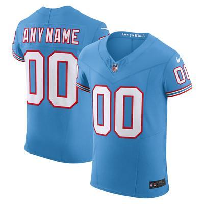 Men's Nike Royal New York Giants Classic Vapor Elite Custom Jersey