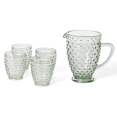 Gibson Home Glass Pitcher And Tumbler Set Clear - Office Depot