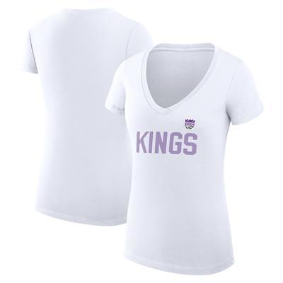 Miami Marlins G-III 4Her by Carl Banks Women's Dot Print V-Neck Fitted T- Shirt - White