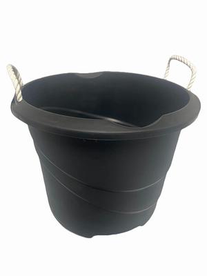 Project Source Commander Large 20-Gallons (80-Quart) Black Heavy