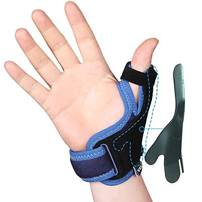 Fanwer Resting Hand Splint, Wrist Finger Brace for Carpal Tunnel, Stroke