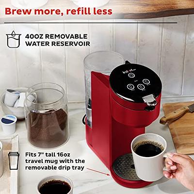 Instant Solo Single Serve Coffee Maker, From the Makers of Pot, K-Cup Pod  Compatible Brewer, Includes Reusable & Bold Setting, Brew 8 to 12oz., 40oz.  Water Reservoir, Black: Home & Kitchen 