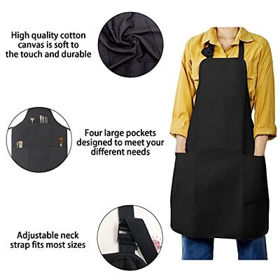 FreeNFond freenfond adjustable artist apron with pockets for women