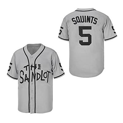luqiaomaoyi Youth Sandlot #5 Michael Squints Fashion Kids Movie Baseball  Jersey Stitched