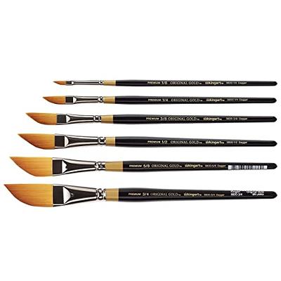 Original Gold Golden Taklon Brushes