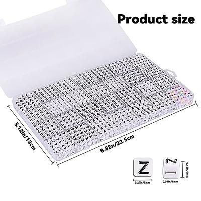  XIMISHOP 1300pcs Letter Beads for Jewelry Making,28