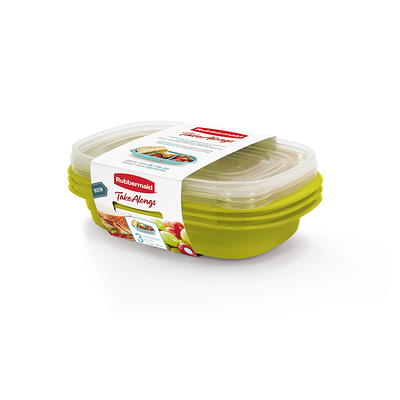 Rubbermaid TakeAlongs Food Storage Containers with Divided