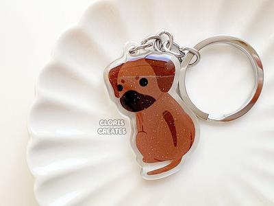 French Bulldog Breed Key Chain