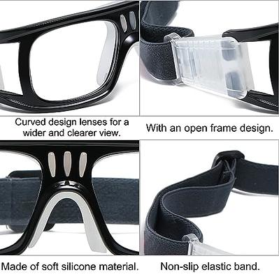 Men's Sport Glasses Anti-fog Protective Safety Goggles for Basketball  Football Hockey Rugby Baseball Soccer Volleyball