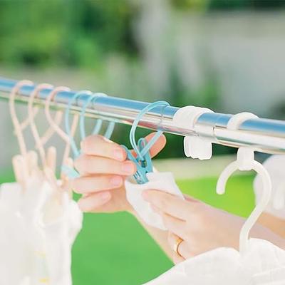 Sock Clips for Washing Machine Dryer Multipurpose Sock Holder with Hook  Non-slip Clothespins