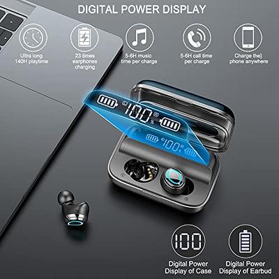 Wireless Earbuds, Bluetooth 5.3 Earbuds Stereo Bass, Bluetooth Headphones  in Ear Noise Cancelling Mic, Earphones IP7 Waterproof Sports, 32H Playtime