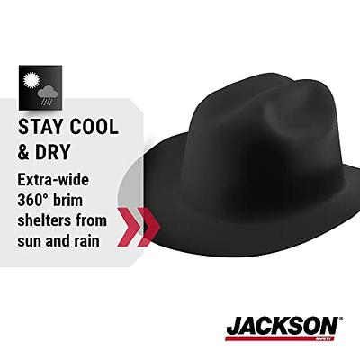 Jackson Safety Cowboy Hard Hat - 4 Point Ratchet Suspension - Western  Outlaw Style - (Multiple Colors)