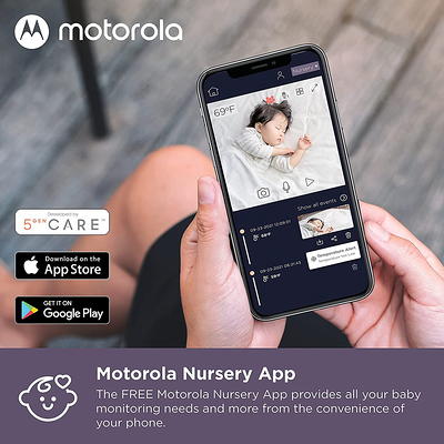 Motorola 5.0 Wi-fi Hd Motorized Video Baby Monitor- Pip1610 Hd Connect :  Target