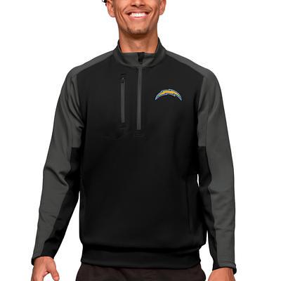 Men's Antigua White Los Angeles Chargers Victory Pullover Sweatshirt Size: Small