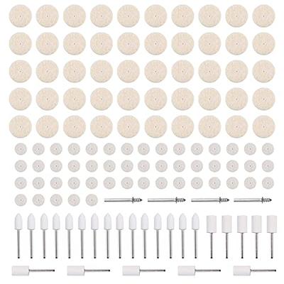 Merryland Flet Polishing Wheel for Dremel 125pcs, Polishing Pad Buffing  Wheel 1inch 120pcs Polishing Compound Paste 1pcs and Mandrel 4pcs, Rotary  Tool Accessory Set Electric Power Tool DIY, RMTA125C1 - Yahoo Shopping