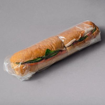 LK Packaging 14 x 14 BOPP Clear Deli Sandwich Wrap - 1000/Case