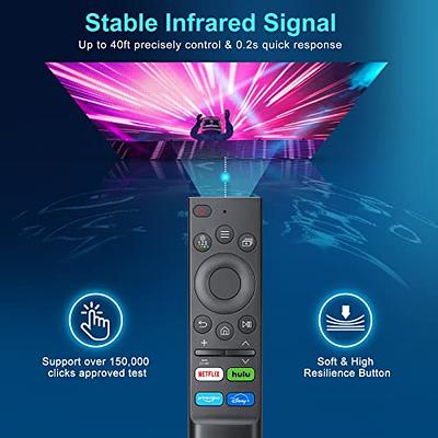  Universal for Samsung-TV-Remote-Control  Replacement,Compatibility with All Samsung Smart Frame Curved QLED TVs :  Electronics