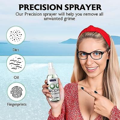 Nano Magic Anti-Fog & Lens Cleaner Spray Kit - Ultimate Clear Vision Products for Lenses, Glasses, Googles, 2-in-1 Anti Fog & Lens Cleaner Spray (1 oz