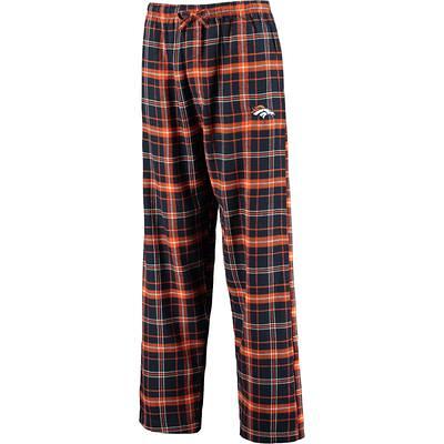 Men's Concepts Sport Navy/Heather Gray Denver Broncos Big & Tall T-Shirt Pajama Pants Sleep Set