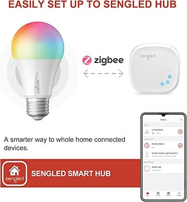 NEW Sengled Smart Light Bulb, Dimmable, Muli Color,  Echo Device  Required