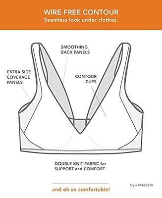 Warner's Women's No Side Effects Wire Contour Bra, Toasted Almond