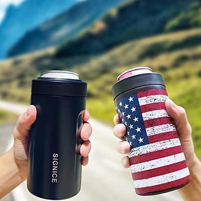 Matte 16 oz Skinny Tumbler with Straw & Double Wall Insulation