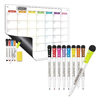  Dry Erase Markers, 80 Count, Black,Chisel Tip-White