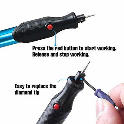 Portable Engraving Pen Electric Engraving Tool Kit, Rechargeable Engraver  Machine for Metal Glass Wood Leather Carving Drilling