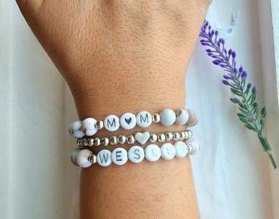 three pearl beaded bracelet – ash hoffman jewelry