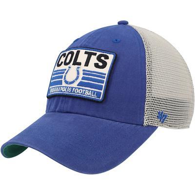 Men's New Era Graphite/Royal Indianapolis Colts 2022 Sideline 39THIRTY Flex  Hat