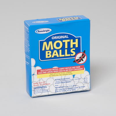 MothShield 4 Pack Old Fashioned Original Moth Balls, Carpet