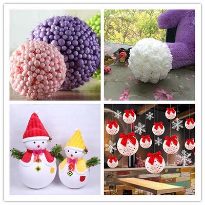 Crafjie Craft Foam Balls 6 Inches Diameter 6-Pack, Smooth Polystyrene Round Foam  Balls, for DIY Arts and Crafts, Ornaments, Ball