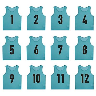 Adorox Adult - Teens Scrimmage Practice Jerseys Team Pinnies Sports Vest  Soccer, Football, Basketball, Volleyball