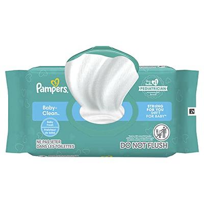 Pampers Baby Clean Wipes, Baby Fresh Scented, 1 Flip-Top Pack (72 Wipes  Total) - Yahoo Shopping